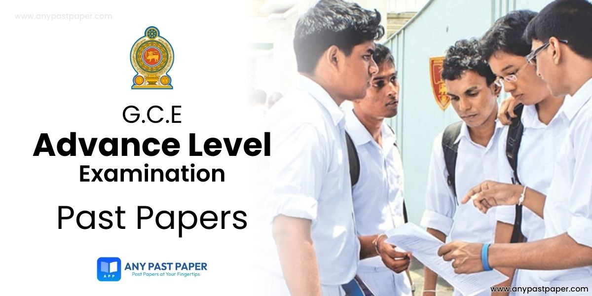G.C.E Advance Level (A/L) Past Papers